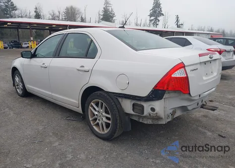 2012 Ford Fusion S from USA, damaged, VIN 3FAHP0GA7CR193996